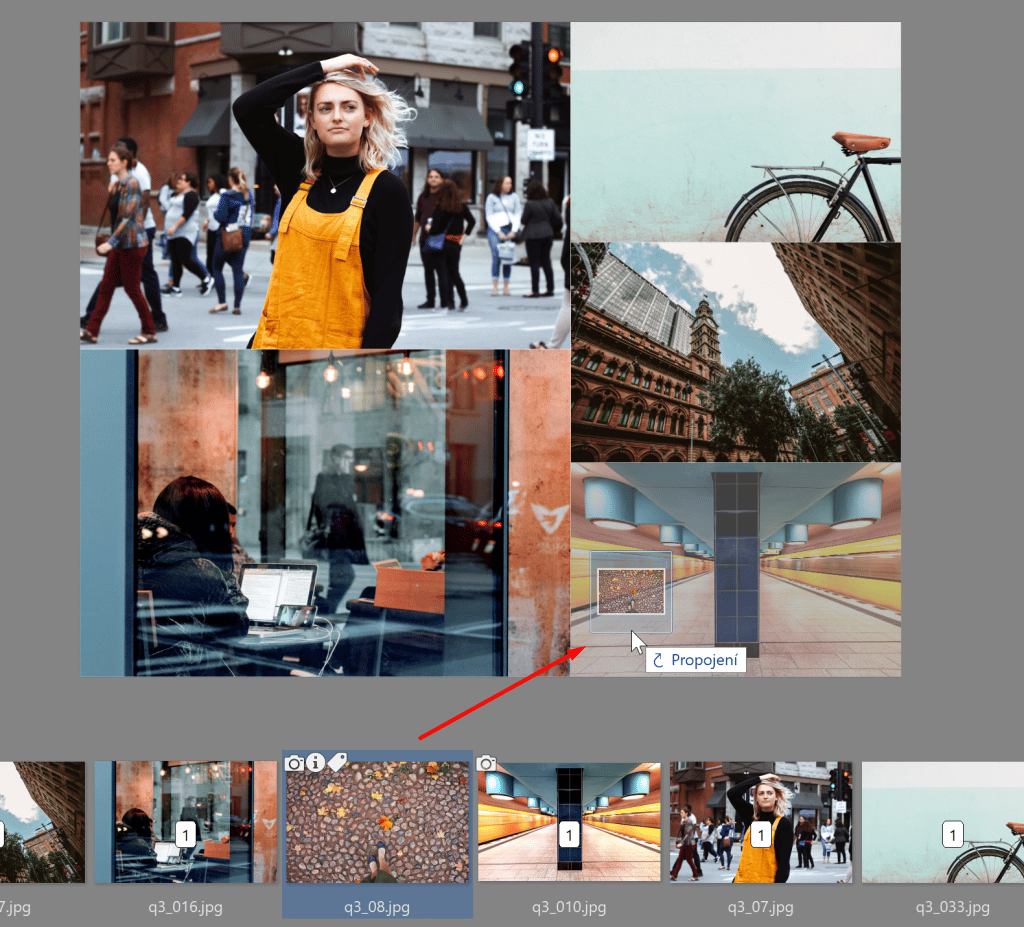 Use the New Features in the ZPS Collage Tool - linking