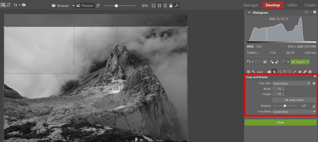Guides for Editing Your Vacation Photos - crop