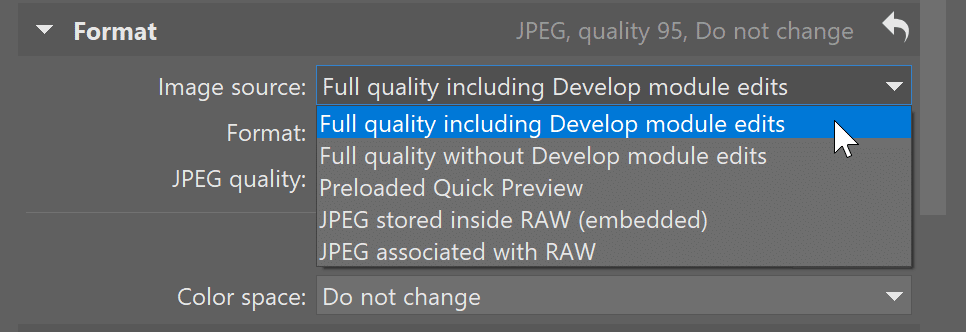 The New Improved Export - source