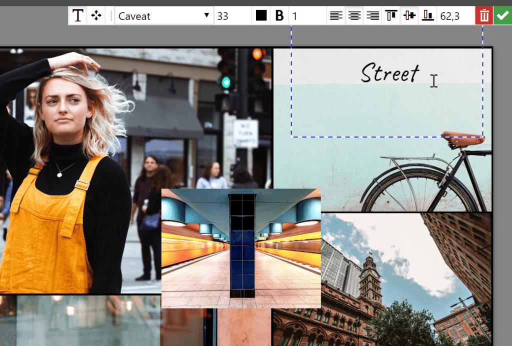 Use the New Features in the ZPS Collage Tool - text