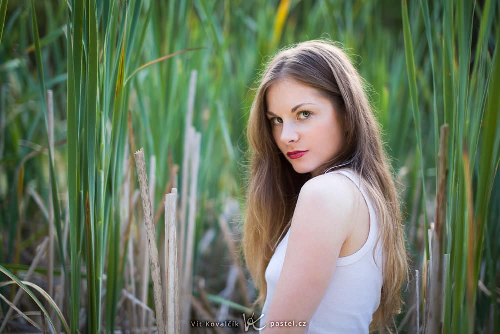 Foundations of Portrait Composition Part - Photo of a girl, who is situated in 1/3 of the picture