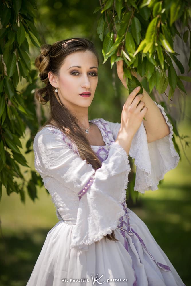 Foundations of Portrait Composition Part II - woman in white dress