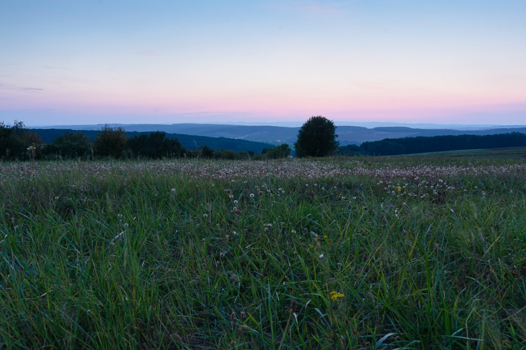 How Does a Landscape’s Light Change During One Day - later after sunset
