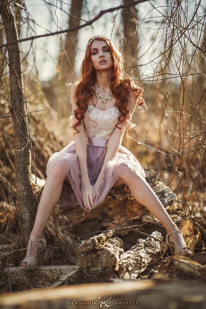 Foundations of Portrait Composition Part II - woman in white dress