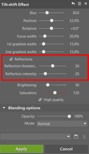 Make It Miniature With the Tilt-shift Effect
