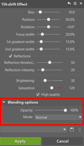 Make It Miniature With the Tilt-shift Effect