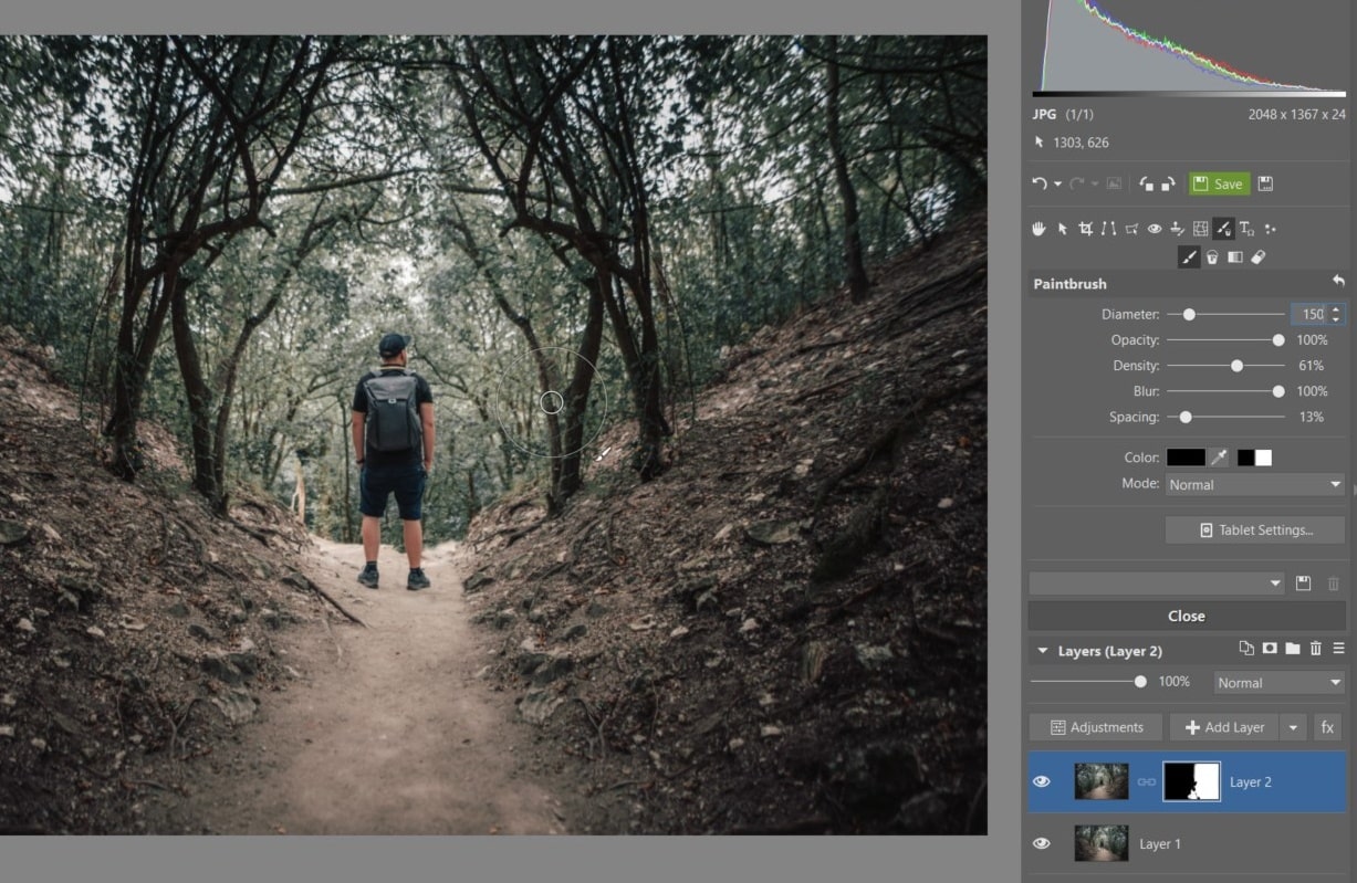 How to Get Perfect Symmetry - masking in Zoner Studio