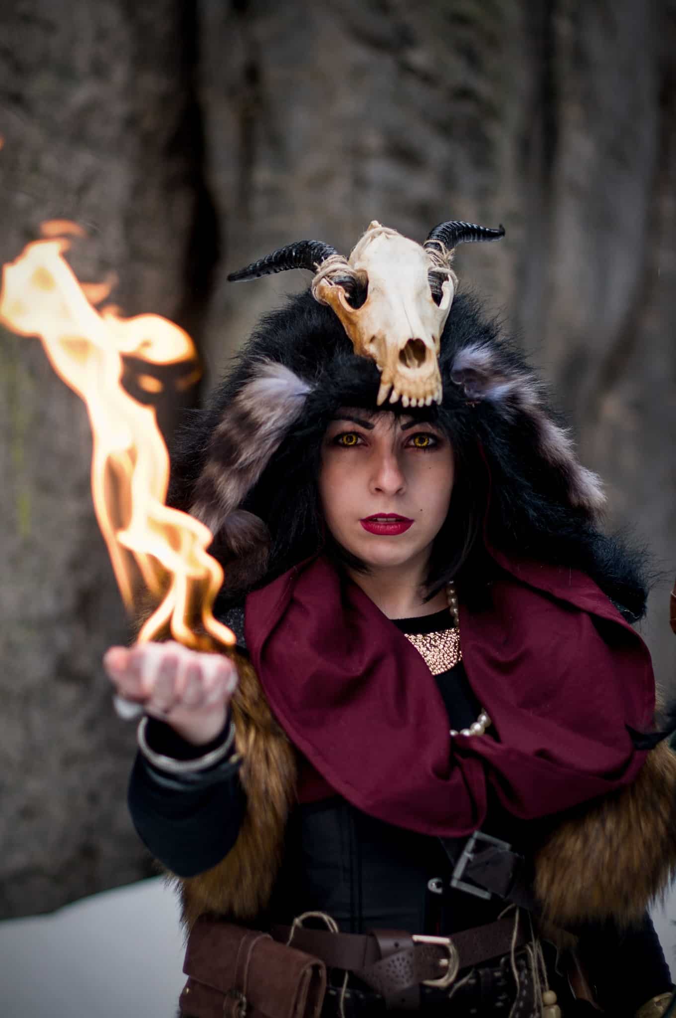 How to Photograph a Cosplay - witch cosplay