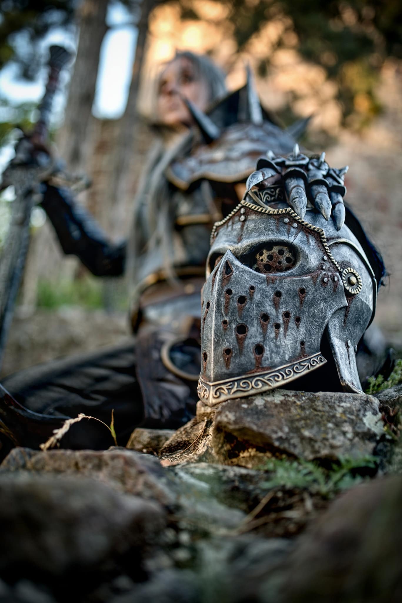 How to Photograph a Cosplay - a knight
