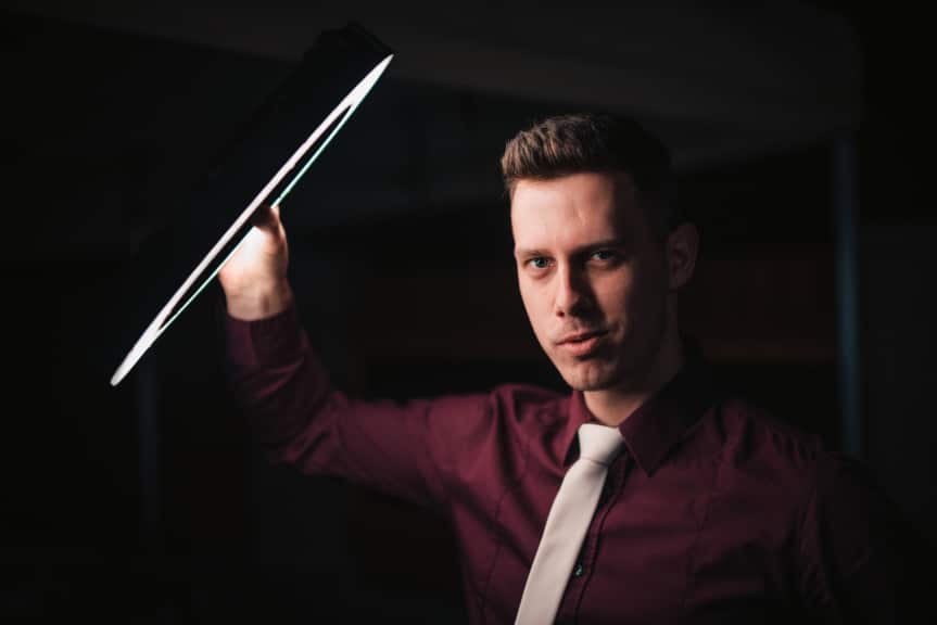 Portraits With an LED Ring Light - halo
