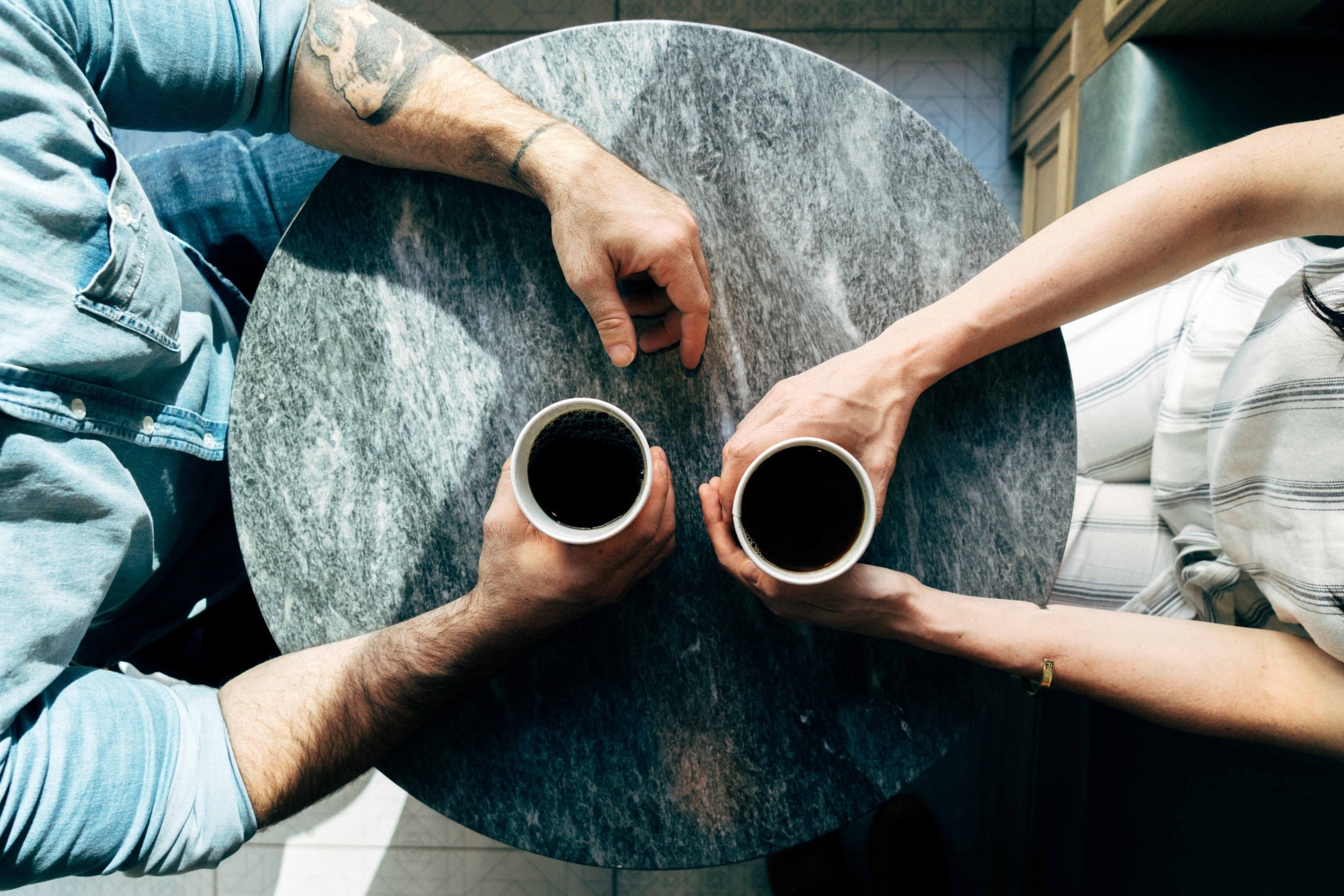 Marketing for Photographers, Part 2 - coffee and hands