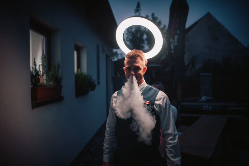 Portraits With an LED Ring Light - halo