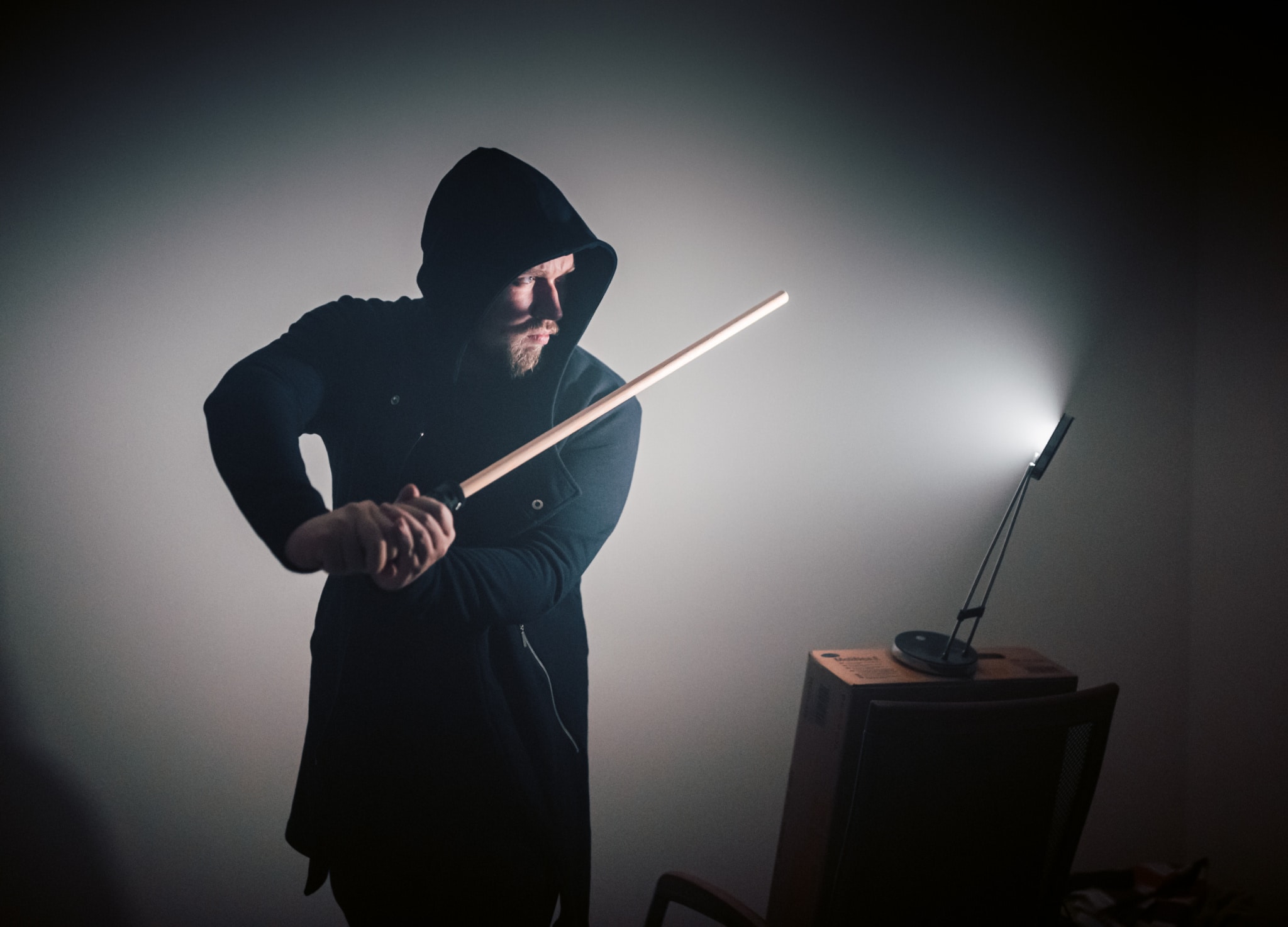 Create Your Own Lightsaber Photo - backstage