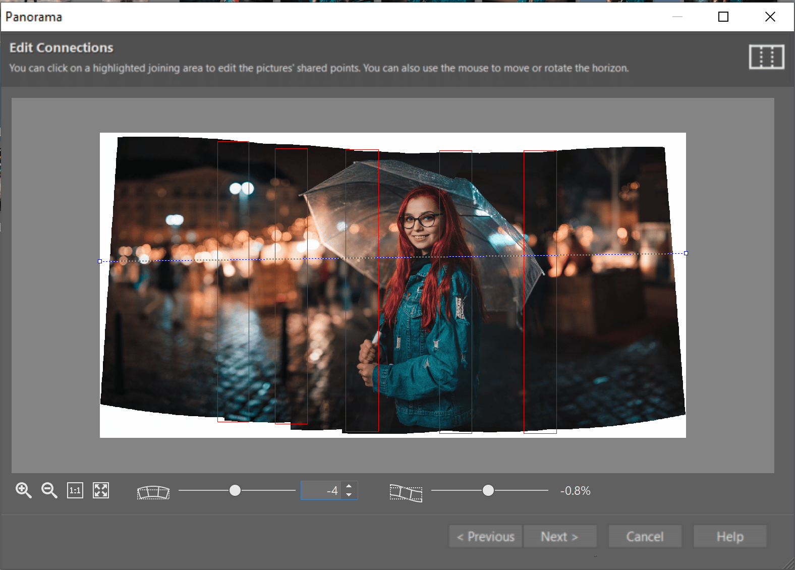 How Can You Get Stronger Bokeh? - producing panorama in Zoner Studio