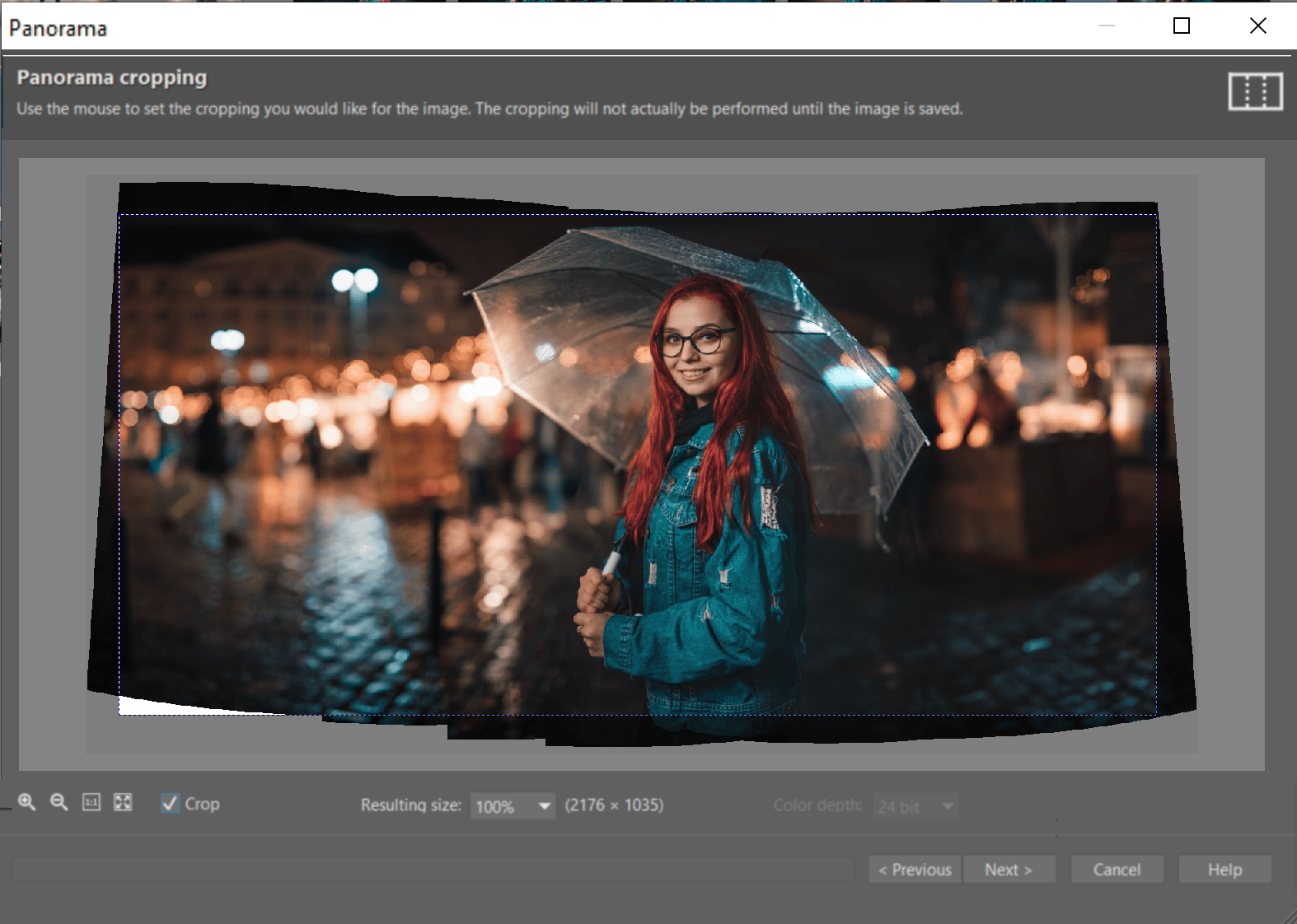 How Can You Get Stronger Bokeh? - forming panorama in ZPS