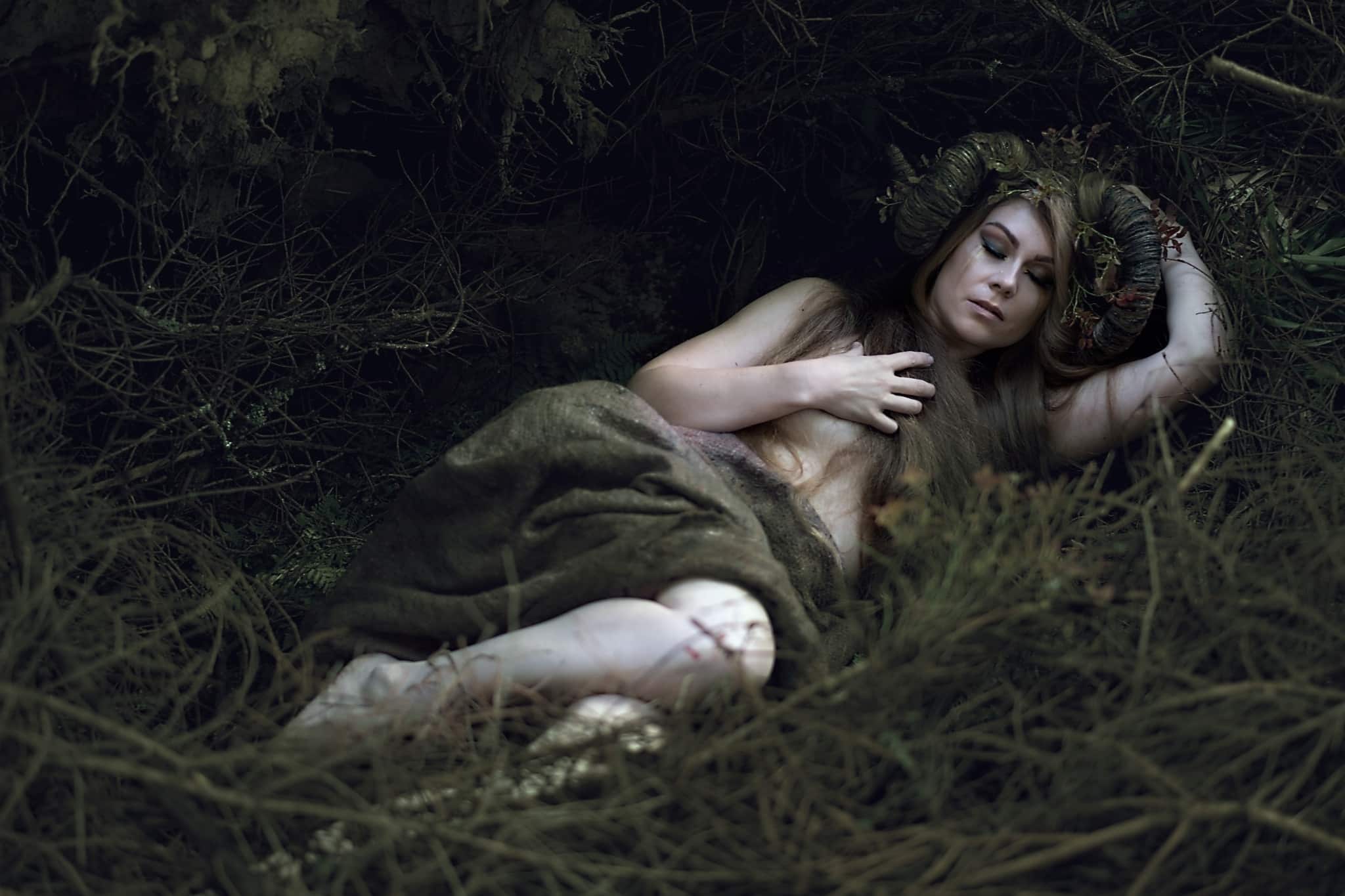 Fantasy Photographer Lucie Amulett: “My Favorite Look for My Models? Dirty With Ruffled Hair!”