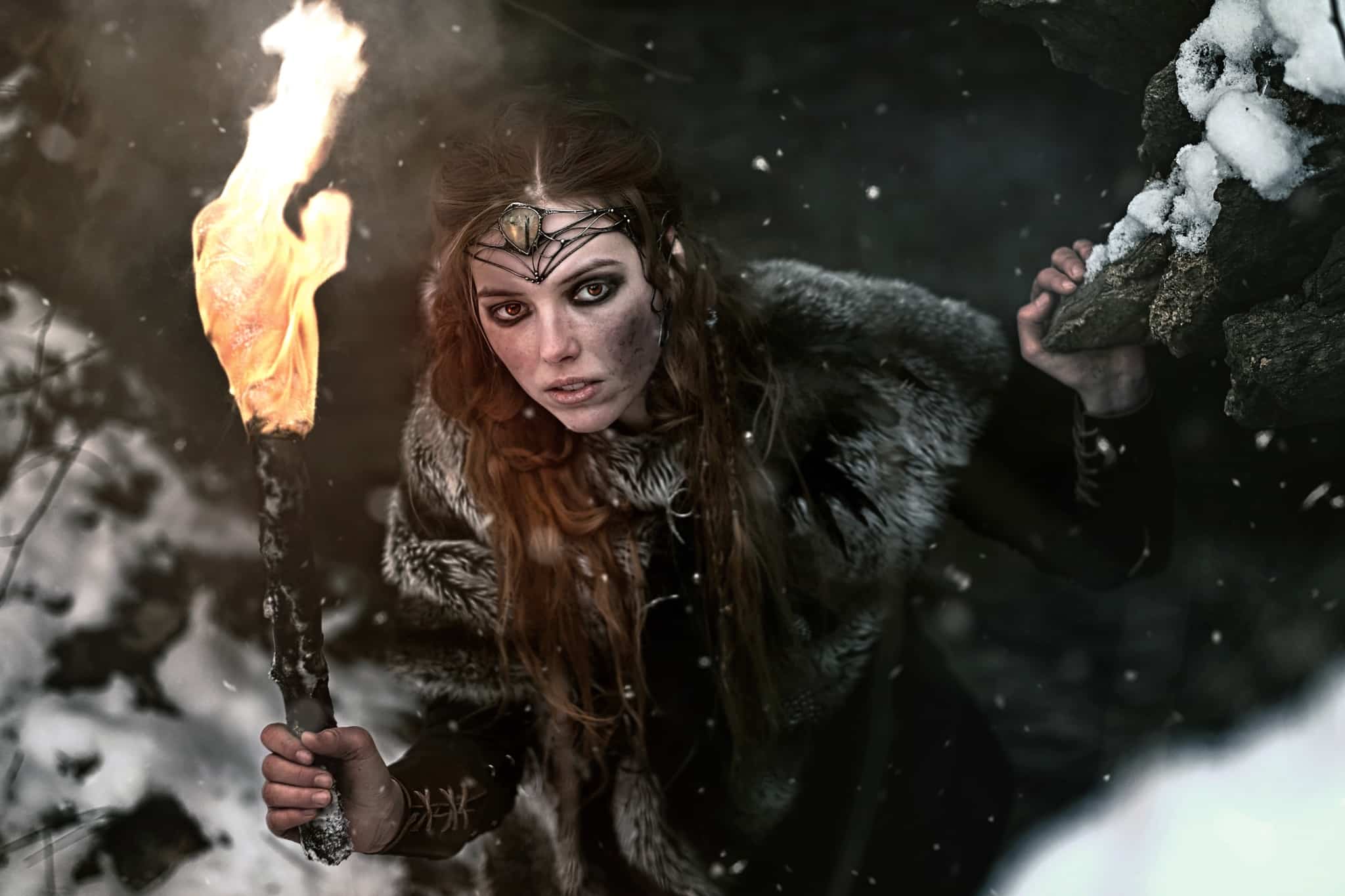 Fantasy Photographer Lucie Amulett: “My Favorite Look for My Models? Dirty With Ruffled Hair!”