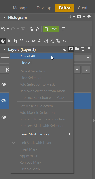 How to Add Snow to Your Photos: It’s Easy With Layers - adding mask to texture