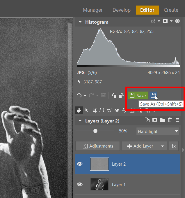 Two Ways to Add Grain to Your Black and White Photos