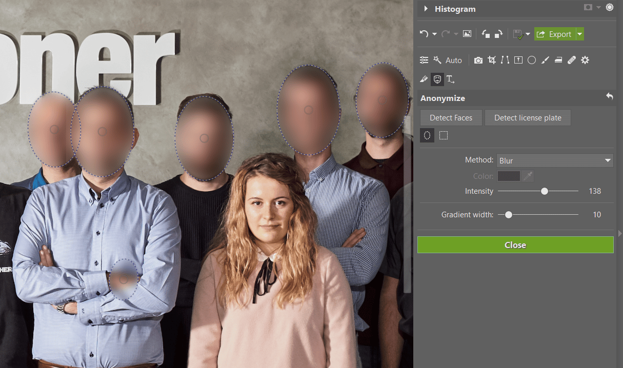 How to Hide Faces and License Plates: Learn to Use Anonymization