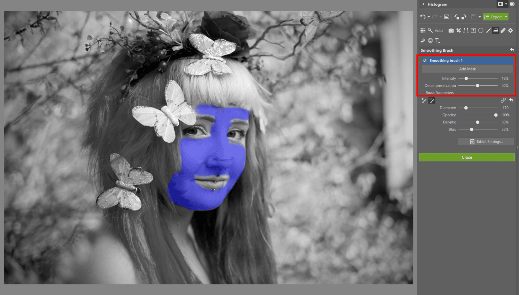 Spring Portrait Editing I: The Develop Module
