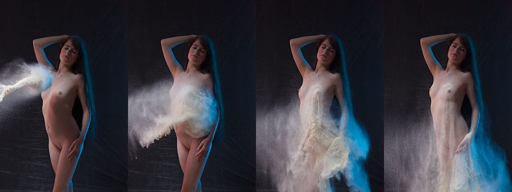Using Powders in Nude Photography