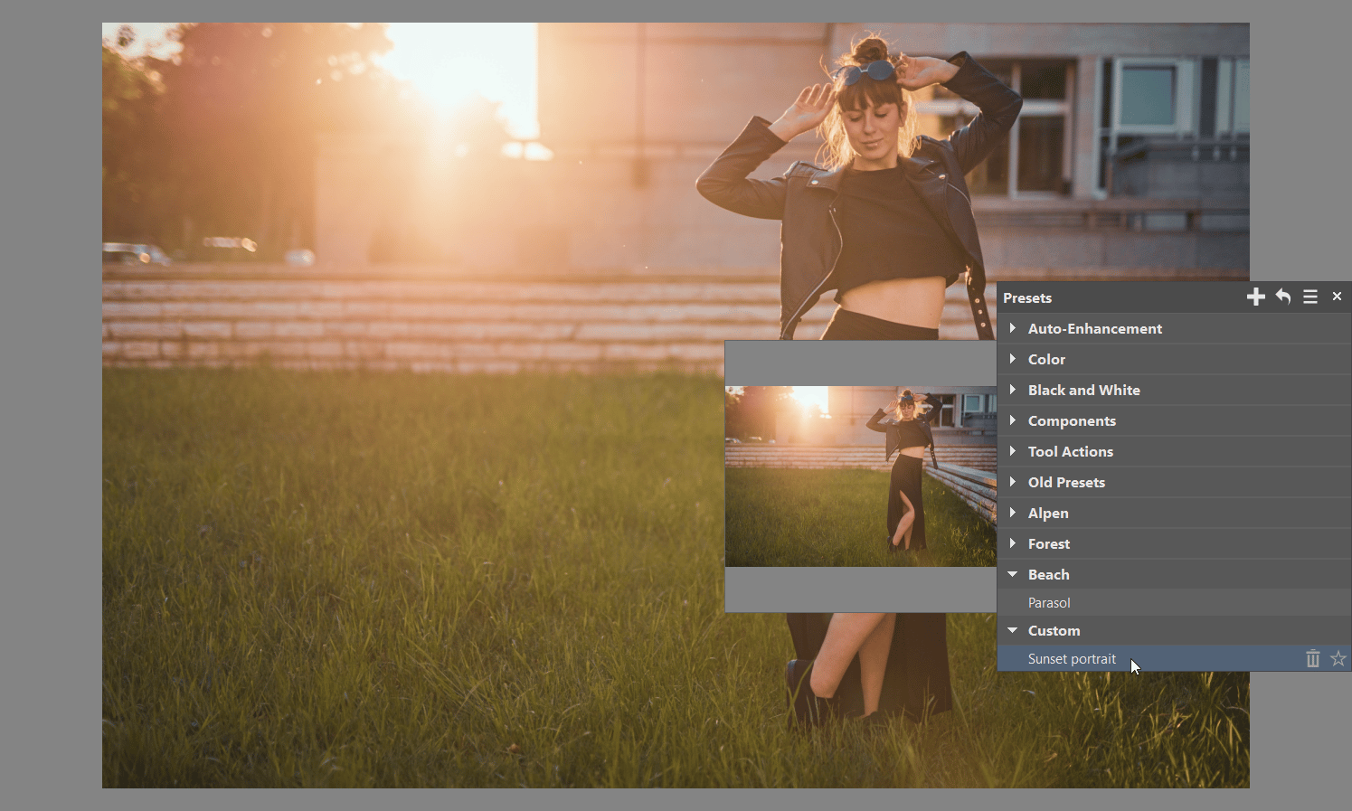 Edit Photos Faster While Keeping Your Own Personal Style Create your own presets.