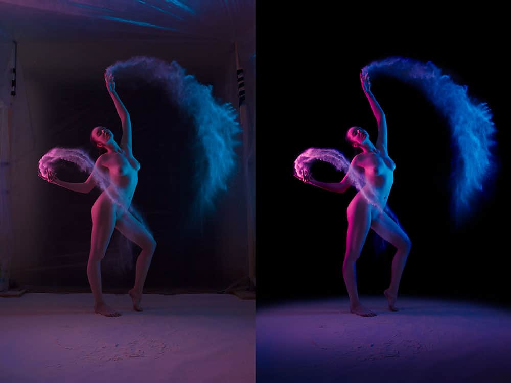 Using Powders in Nude Photography