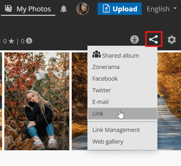 How to Publish Photos to Zonerama