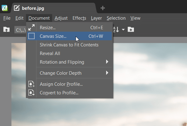 Stretch Your Photos to a Wide-angle Format. You Can Do It in the Editor With No Cropping or Losses.