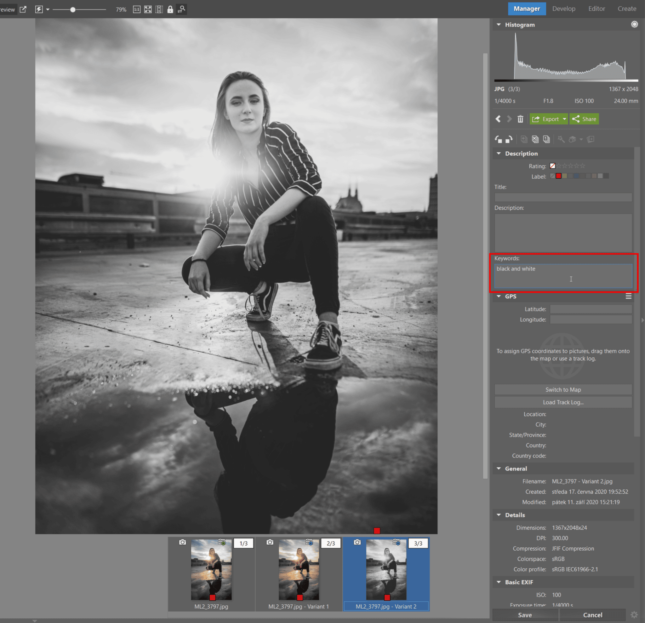 Variants: Create Multiple Versions of a Photo’s Edits