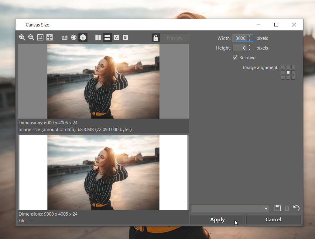 Stretch Your Photos to a Wide-angle Format. You Can Do It in the Editor With No Cropping or Losses.