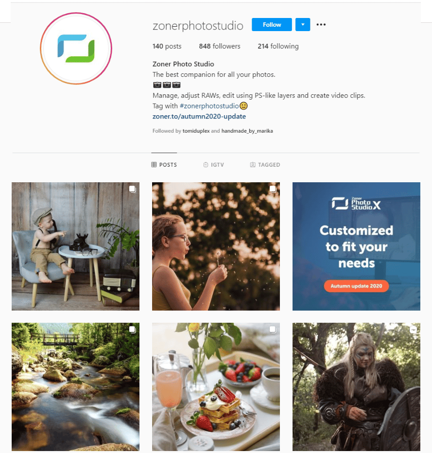 Instagram frames