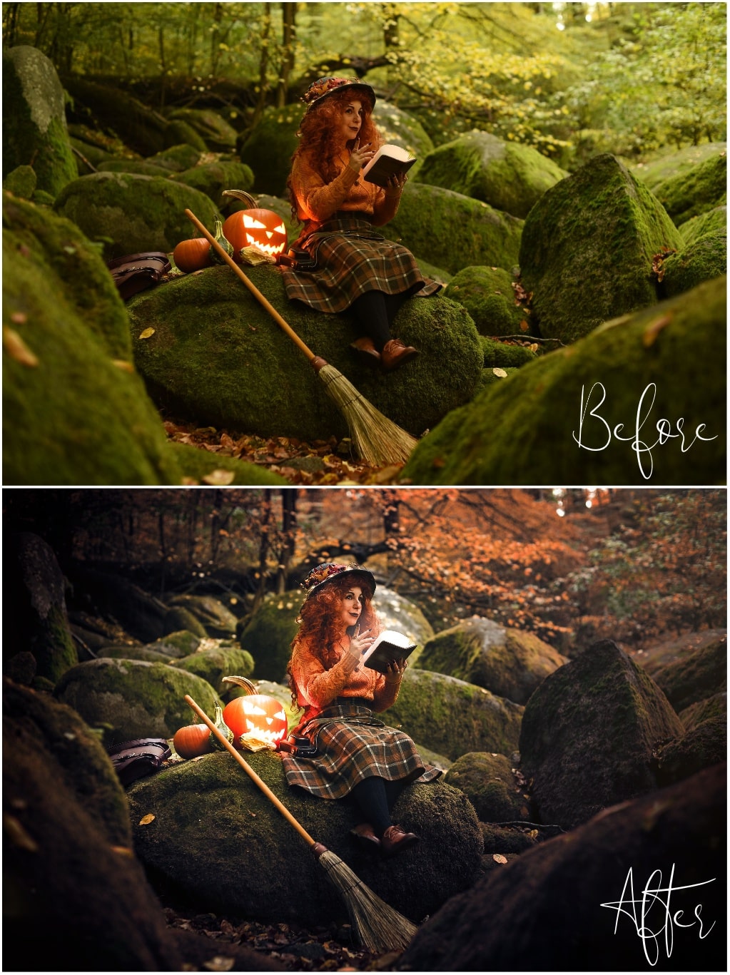 Get inspired! Halloween portrait and edits