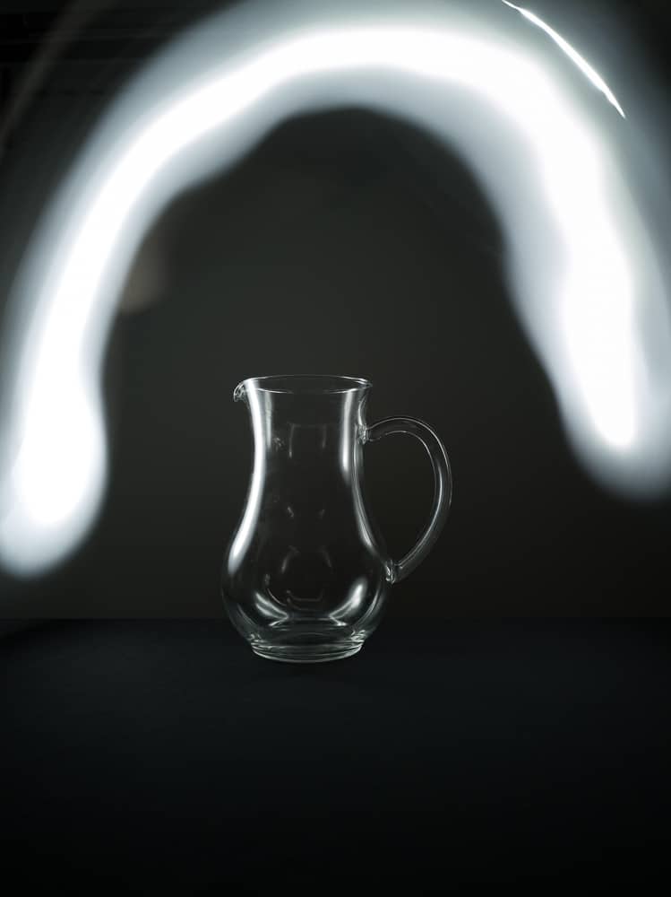 Glass photography at home