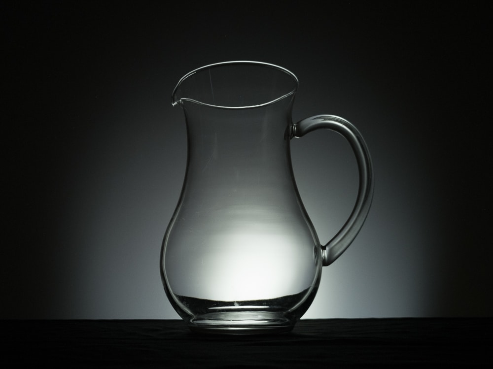 Glass photography at home