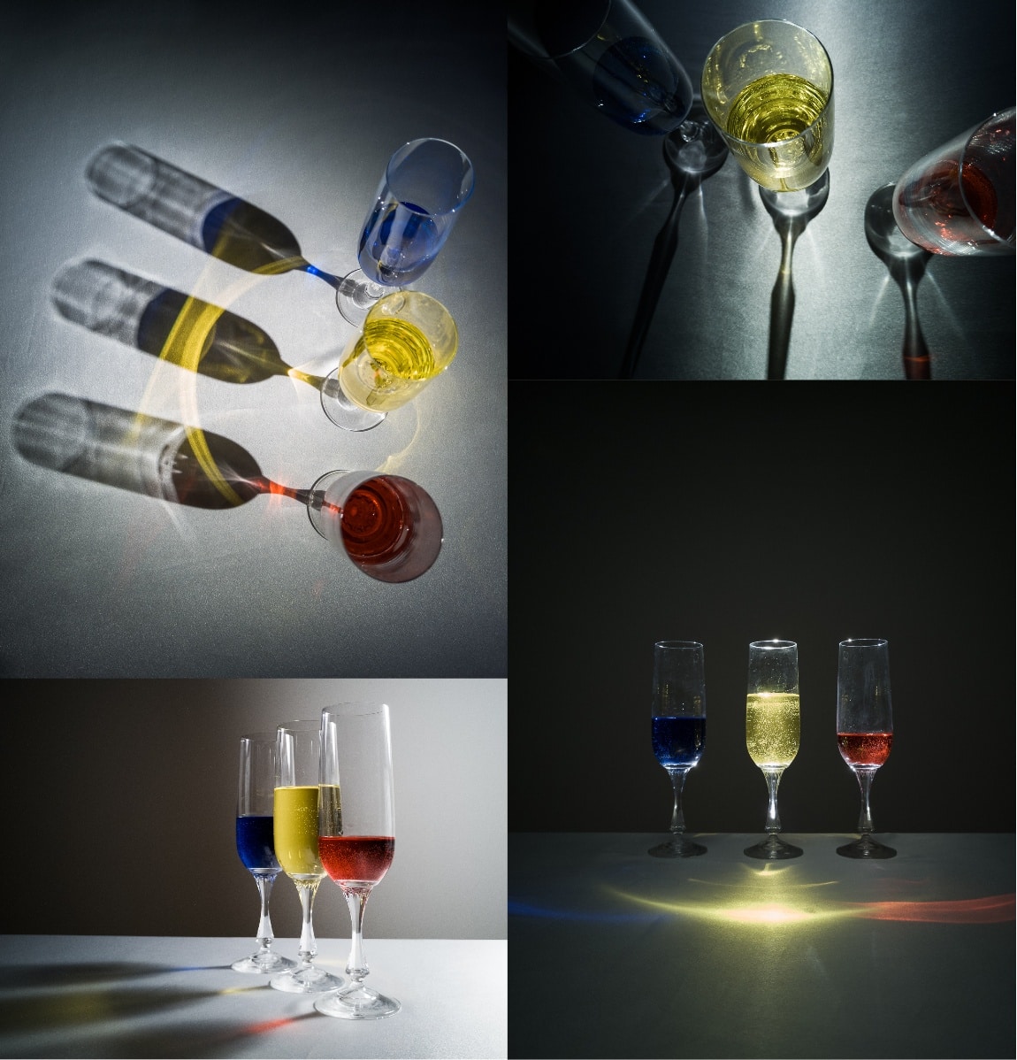 Glass photography at home 