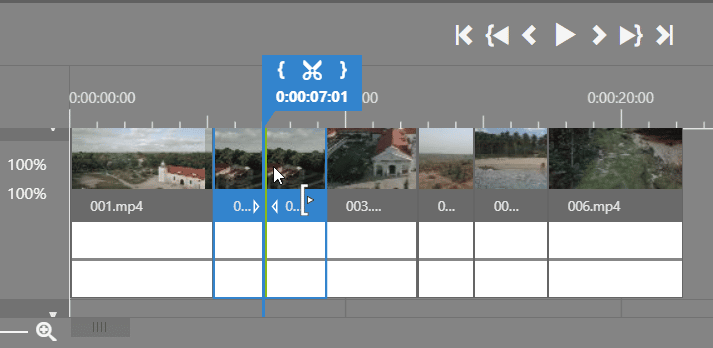 Improved video editing in ZPS X: Edit your videos quickly and easily like a pro