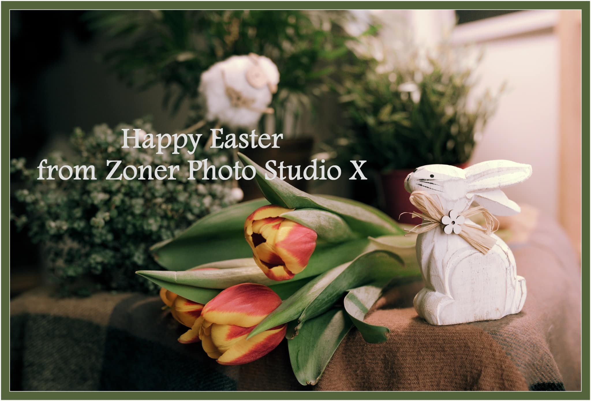 Make an Easter Greeting Card with Your Own Photos 