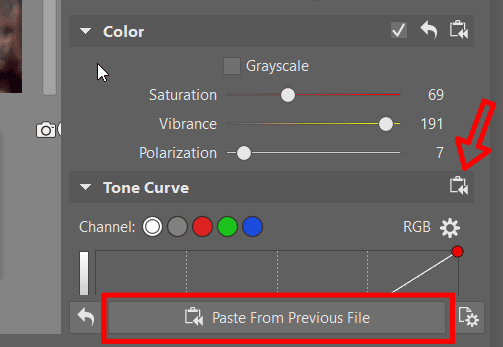 Save time editing your photos by copying edits