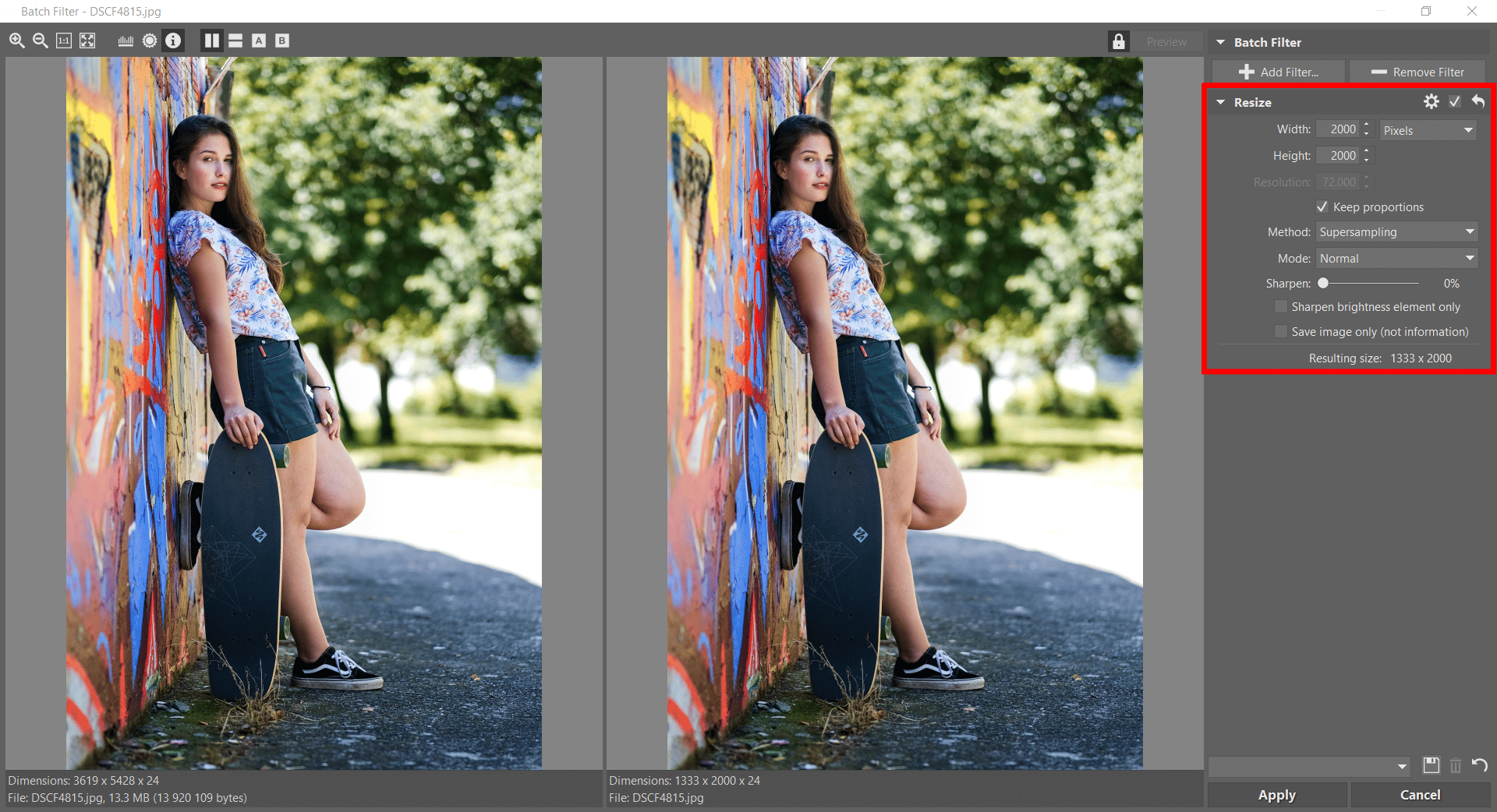 Editing Photos for Instagram: add borders and avoid cropping | Learn  Photography by Zoner Photo Studio