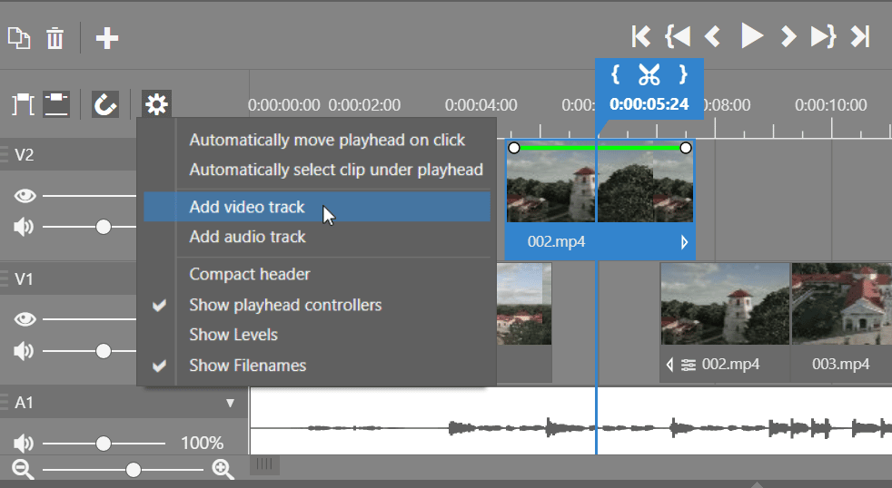 zs4 video editor image and video zooming