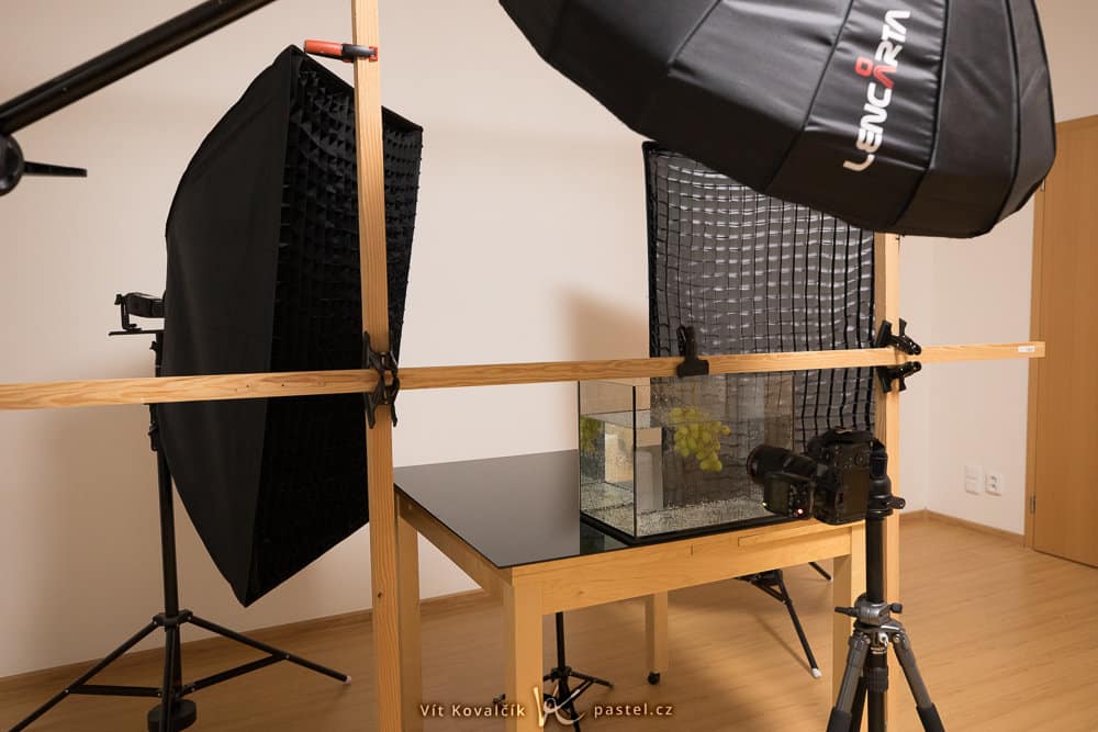 Sparkling Water Still Life Photography