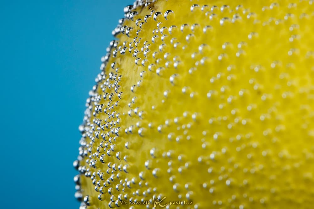 Sparkling Water Still Life Photography