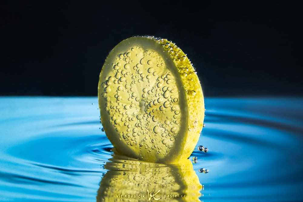 Sparkling Water Still Life Photography