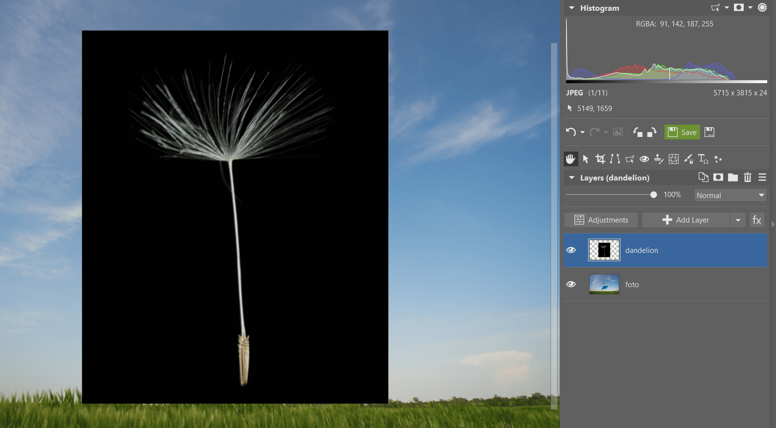 A Cheerful Spring Photo Montage – Practice Working with Layers
