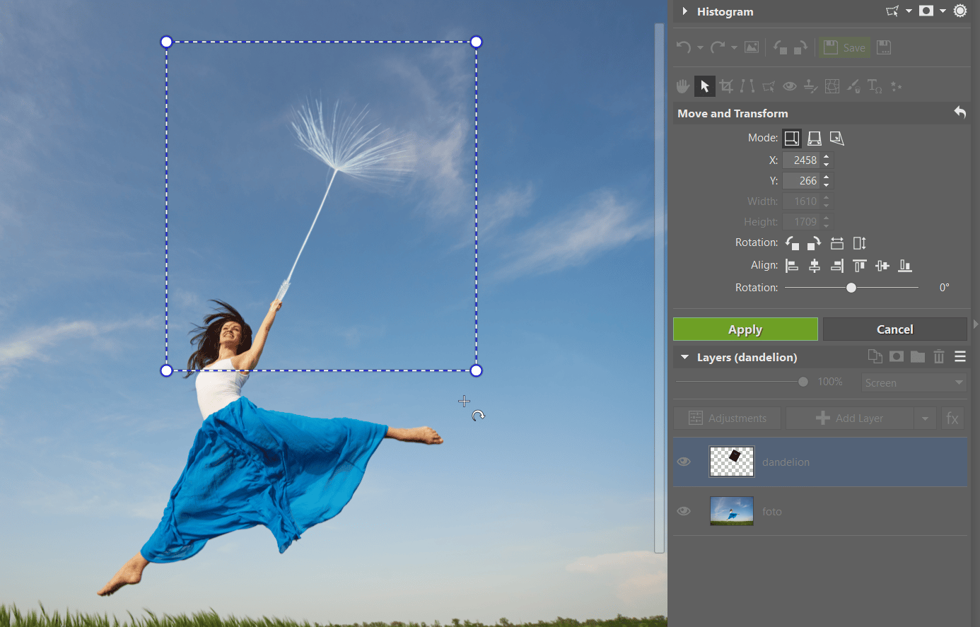 A Cheerful Spring Photo Montage – Practice Working with Layers