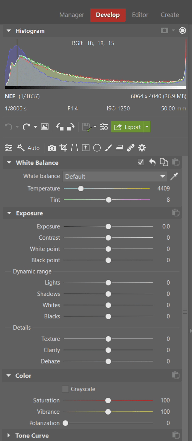 Processing RAW Images