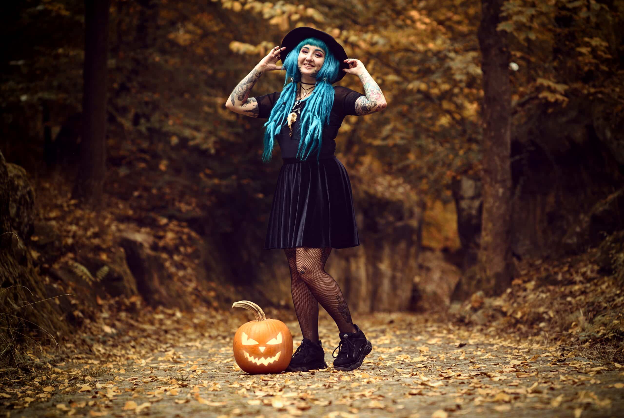 A Halloween-Themed Photoshoot