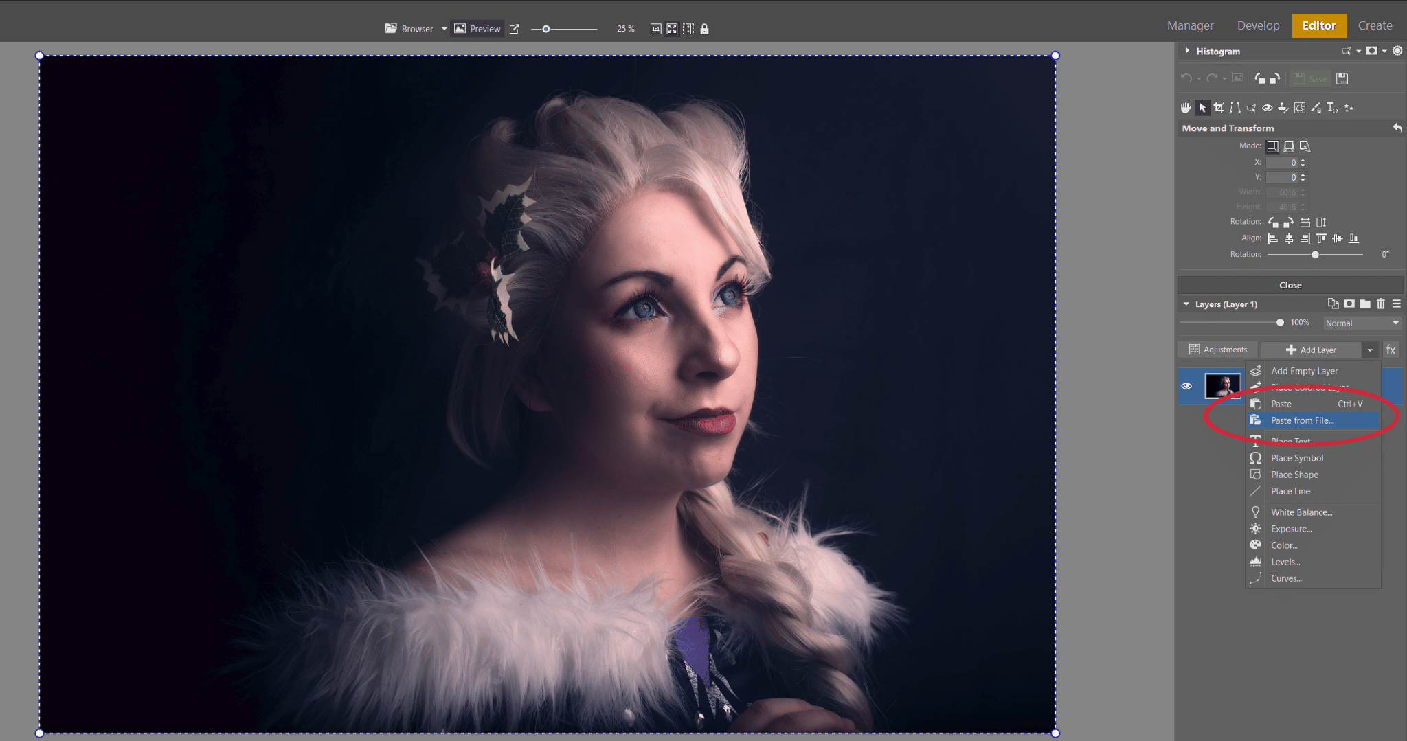 How to Add a Bokeh Overlay